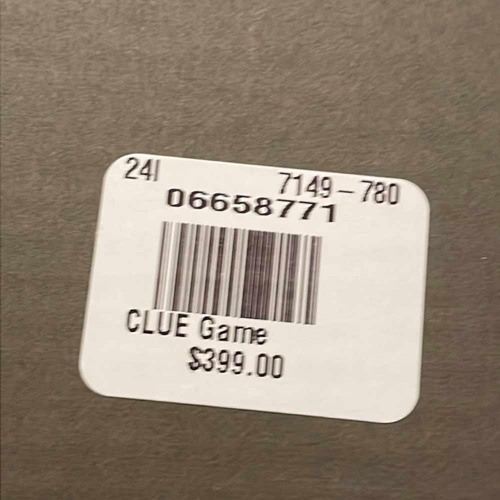 Pottery Barn Wooden Clue Board Game - Luxury/ Deluxe Edition, NWT - Picture 5 of 7